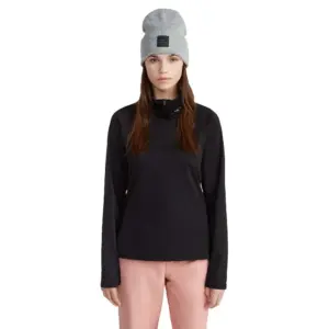 O´neill Hydrowick Fleece Met Halve Rits Zwart