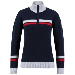 Swix Blizzard Warm Half Rits Lange Mouw T-shirt Blauw