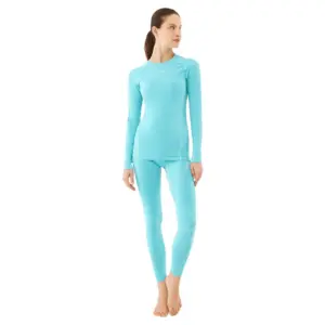 Viking Gaja Bamboo Lange Mouwen Basislaagset Blauw