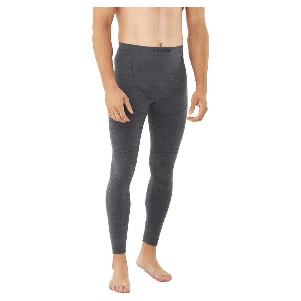Viking Lan Pro Merino Basislaagbroek Grijs