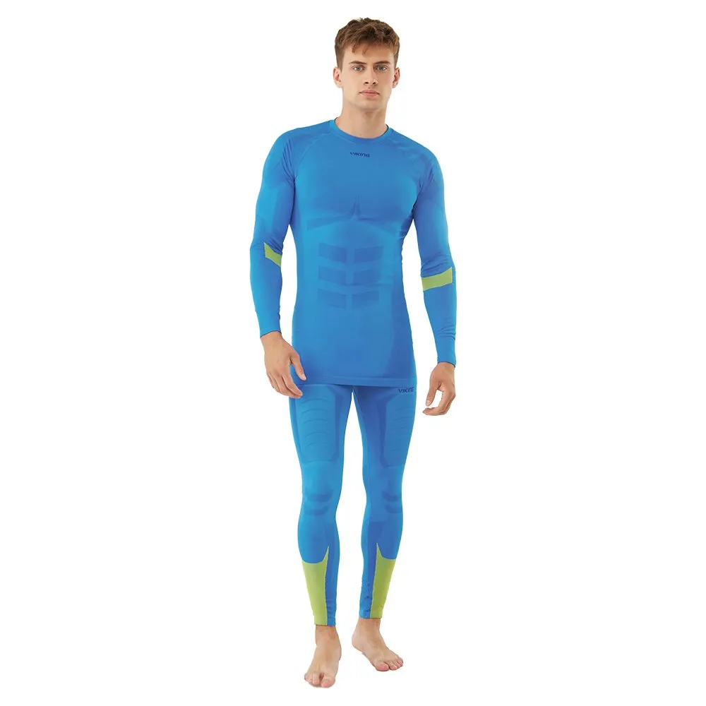 Viking Volcanic Lange Mouwen Basislaagset Blauw