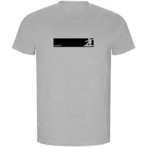 Kruskis Frame Snowboard Eco T-shirt Met Korte Mouwen Grijs