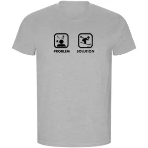 Kruskis Problem Solution Ski Eco T-shirt Met Korte Mouwen Grijs