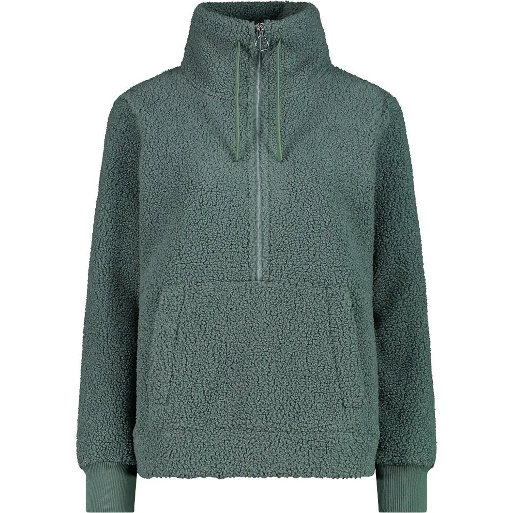Cmp 32p3806 Sweatshirt Met Halve Rits Mineral