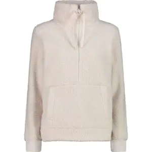 Cmp 32p3806 Sweatshirt Met Halve Rits Vaniglia
