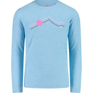 Cmp 33n2245 T-shirt Met Lange Mouwen Sky Light Mel.