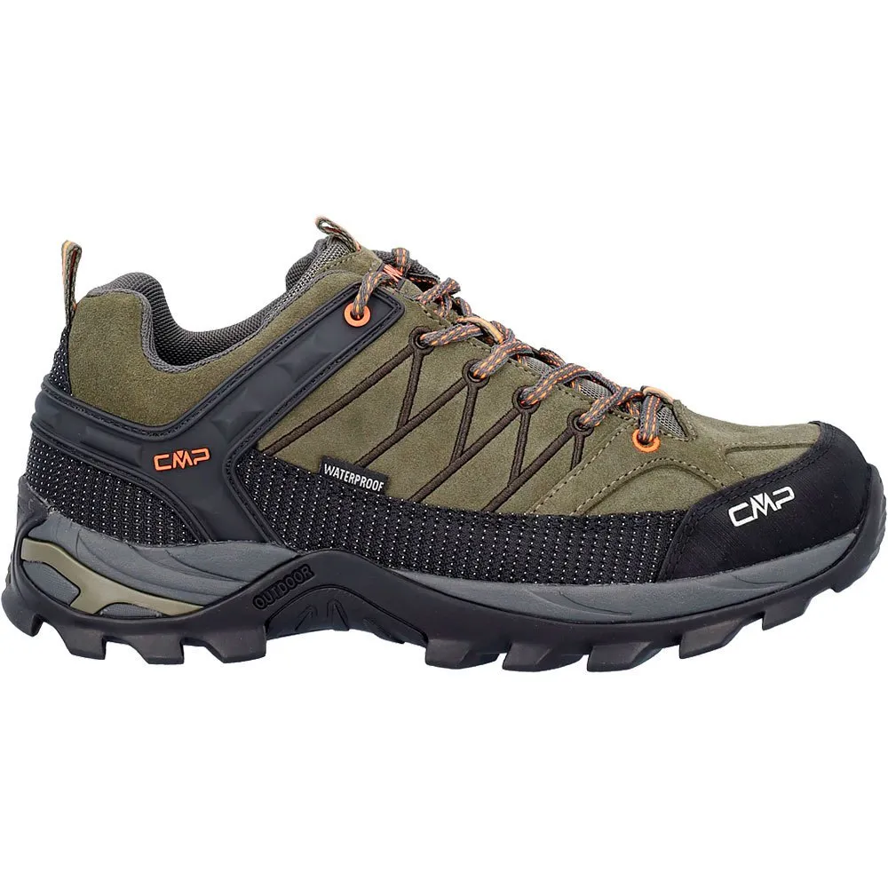 Cmp Rigel Low Wp 3q13247 Wandelschoenen Olijf