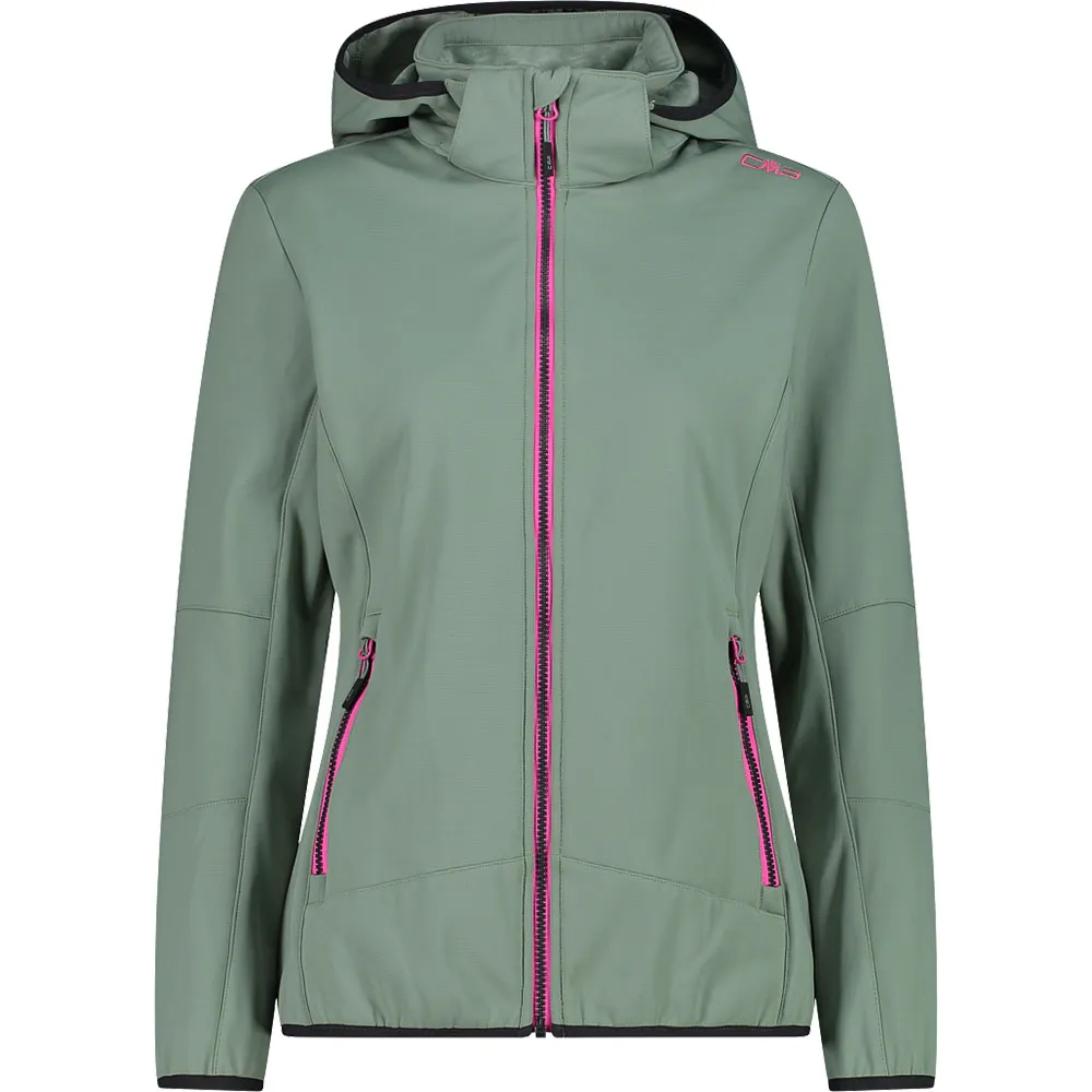 Cmp Zip Hood 32a0456 Softshelljack Mineral