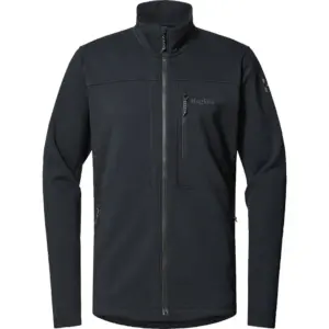 Haglofs Rosson Mid Fleece Met Volledige Rits Zwart