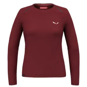 Salewa Pedroc Dry T-shirt Met Lange Mouwen Syrah
