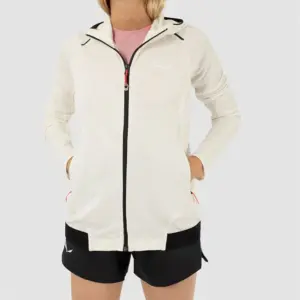 Salewa Pedroc Polarlite Fleece Met Kap Wit