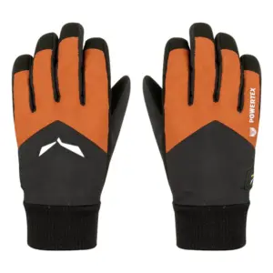 Salewa Powertex Tirolwool® Responsive Handschoenen Zwart