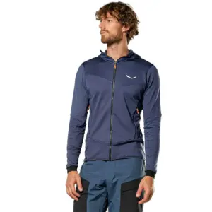 Salewa Sella Crevasse Fleece Met Kap Denim