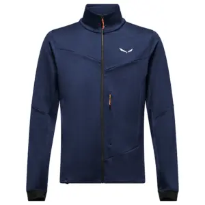 Salewa Sella Crevasse Fleece Met Volledige Rits Denim