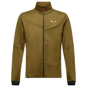 Salewa Sella Crevasse Fleece Met Volledige Rits Bruin