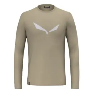 Salewa Solidlogo Dry´ton T-shirt Met Lange Mouwen Quicksand