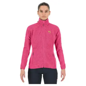 Karpos Rocchetta Fleece Met Volledige Rits Roze