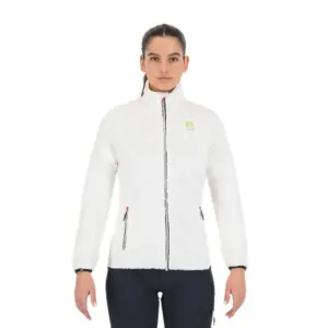 Karpos Vertice Fleece Met Volledige Rits Wit