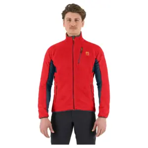 Karpos Vertice Fleece Met Volledige Rits Rood