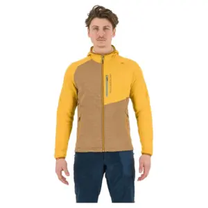Karpos Camoscio Fleece Met Volledige Rits Nuthatch / Golden