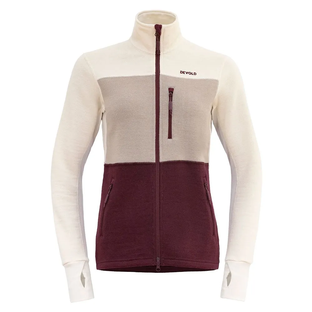 Devold Of Norway Thermo Wool Jas Wit