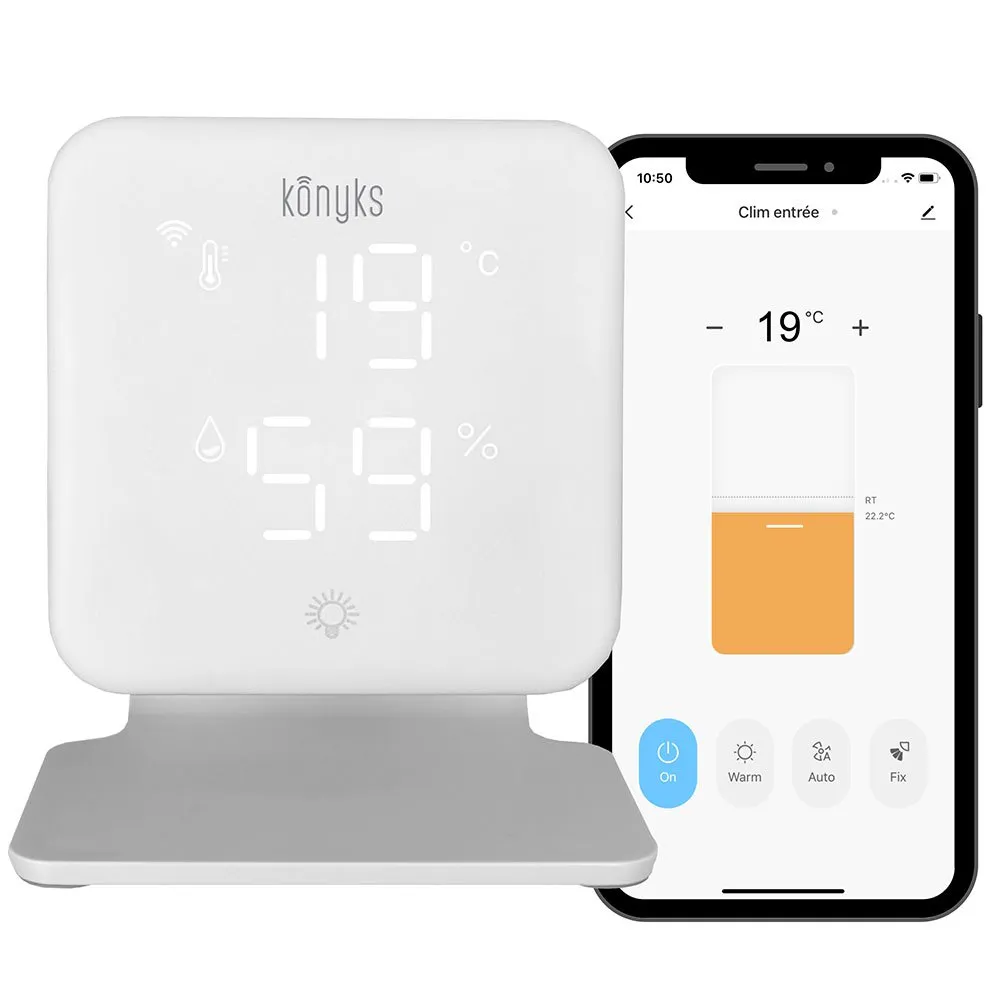 Konyks Climpac Slimme Thermostaat Wit