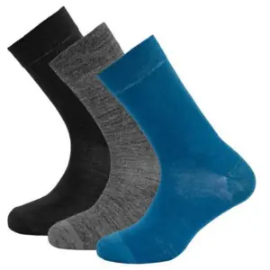 Devold Of Norway Daily Merino Light Lange Sokken 3 Paren Flood Mix