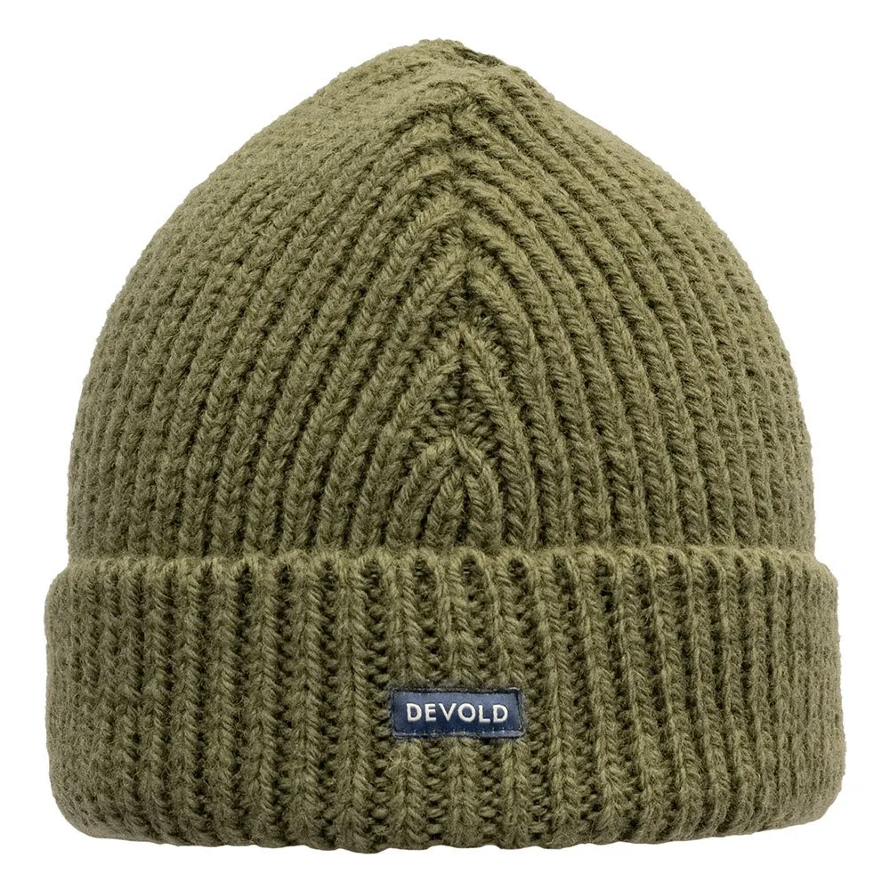 Devold Of Norway Nansen Wool Muts Olijf