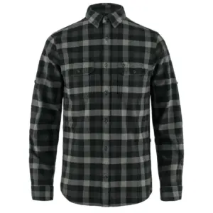 Fjällräven Skog Overhemd Met Lange Mouwen Zwart