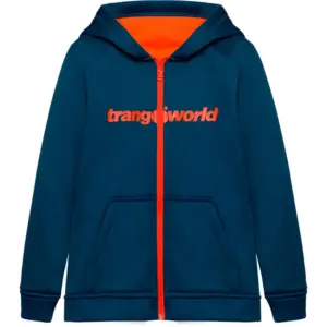 Trangoworld Oby Sweatshirt Met Rits Oranje