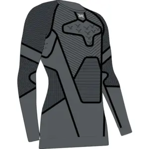 X-bionic Symbio Merino Lange Mouwen Basislaag Grijs