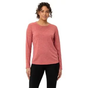 Vaude Essential T-shirt Met Lange Mouwen Brick