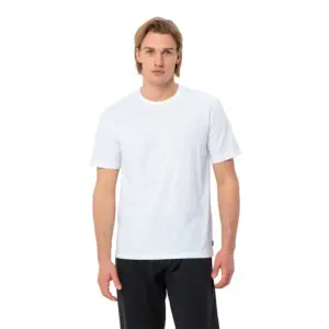 Vaude Logo Ii T-shirt Met Korte Mouwen Wit