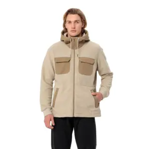 Vaude Manukau Iii Fleece Met Volledige Rits Wit