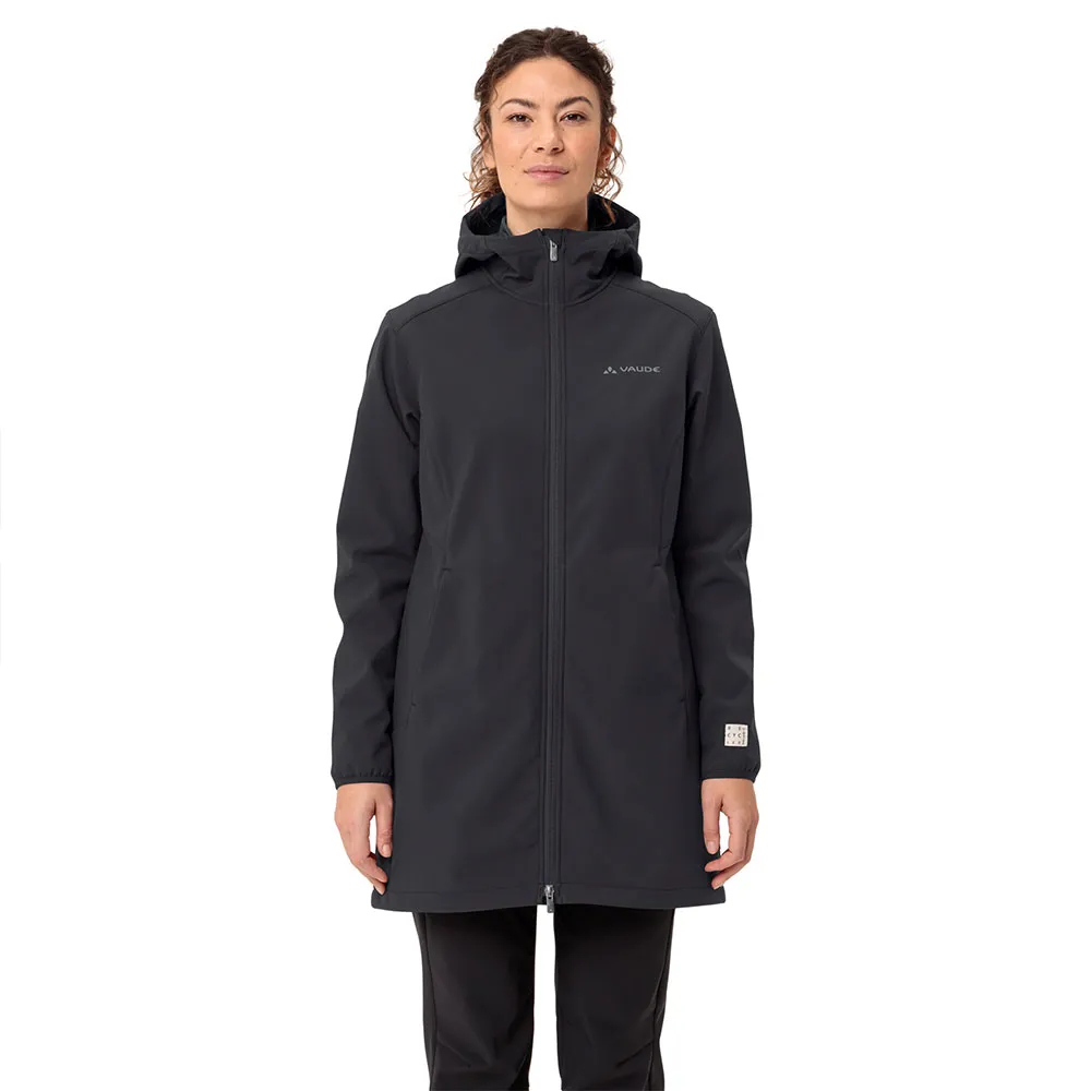 Vaude Moena Softshell Parka Zwart