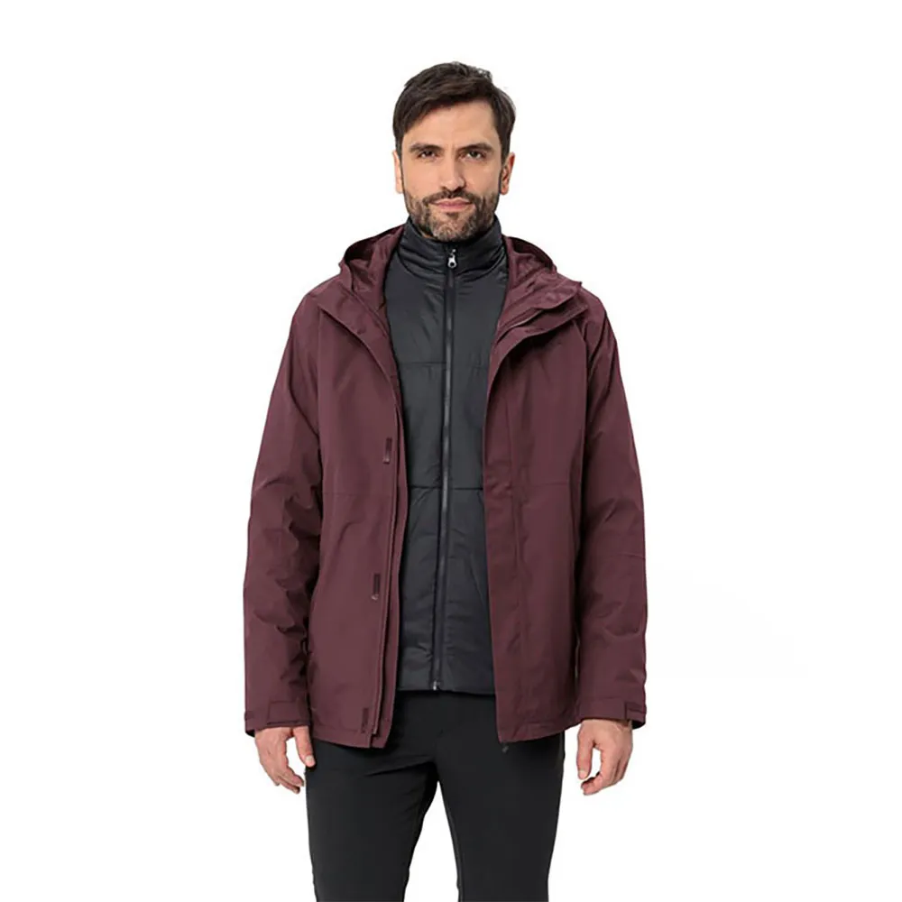 Vaude Neyland 3in1 Jas Dark Oak