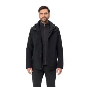 Vaude Rosemoor 3in1 Jas Zwart