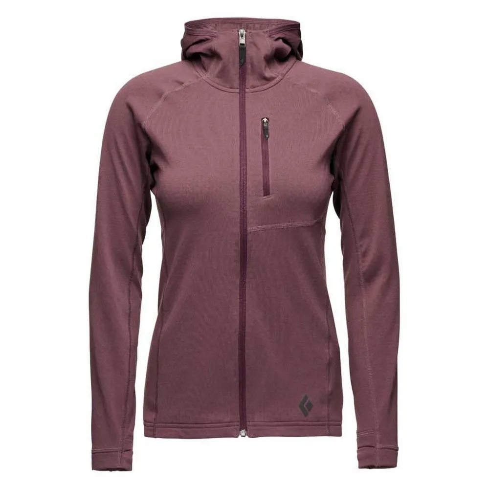 Diamond Coefficient Fleece Met Volledige Rits Fig