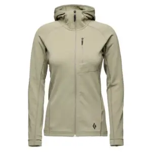 Diamond Coefficient Fleece Met Volledige Rits Pine Smoke