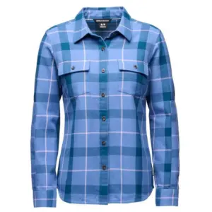 Diamond Project Twill Overhemd Met Lange Mouwen Indigo / Soft Lilac