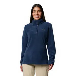 Columbia Benton Springs™ Ii Snap Fleece Met Halve Rits Blauw