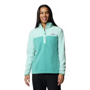 Columbia Benton Springs™ Ii Snap Fleece Met Halve Rits Turquoise
