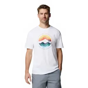 Columbia Path Lake™ Graphic Ii T-shirt Met Korte Mouwen Wit