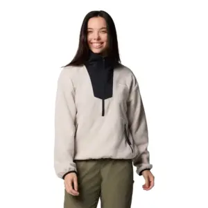 Columbia Sequoia Grove™ Fleece Met Halve Rits Zwart