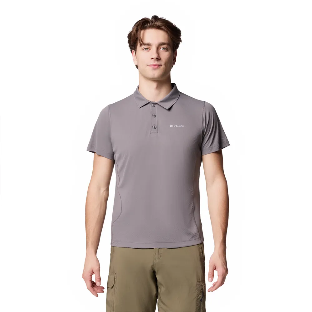 Columbia Zero Rules™ Light Korte Mouw Poloshirt Grijs