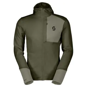 Scott Defined Light Sweatshirt Met Rits Grijs
