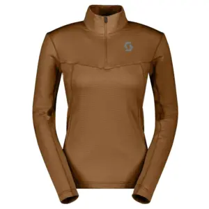 Scott Defined Light Fleece Met Halve Rits Bruin