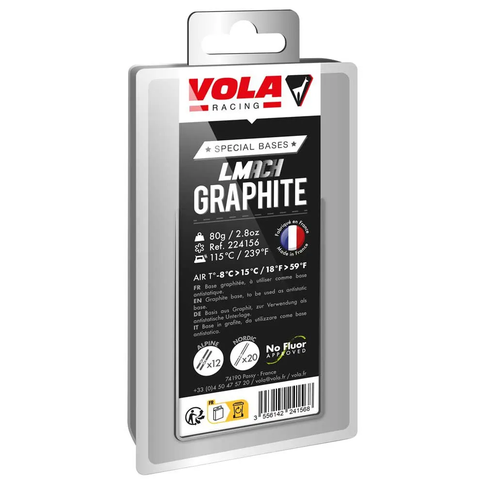 Vola Graphite Base Lmach 80 Grs Was Zwart