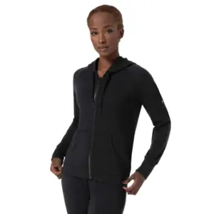 Super.natural Everyday Sweatshirt Met Rits Zwart
