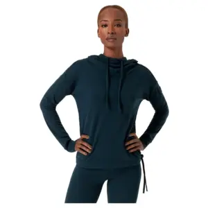 Super.natural Funnel Bio Hoodie Blueberry